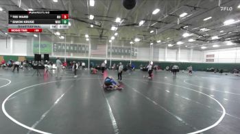 141 lbs Quarterfinal - Tee Ward, Northern Illinois vs Simon Kruse, Wisconsin