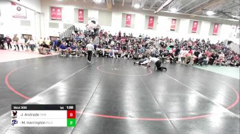 144 lbs Final - Jacob Andrade, Timberlane vs Michael Harrington, Pelham