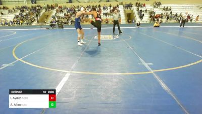 141A Rr Rnd 2 - Ismael Ayoub, Nebraska vs Avery Allen, Sdsu