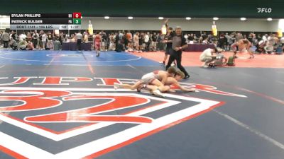 106 lbs Consi Of 32 #1 - Dylan Phillips, MI vs Patrick Bulger, PA