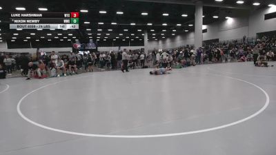 74 lbs Champ. Rd Of 16 - Luke Harshman, Wichita Training Center vs Nixon Newby, Westlake Wrestling Club