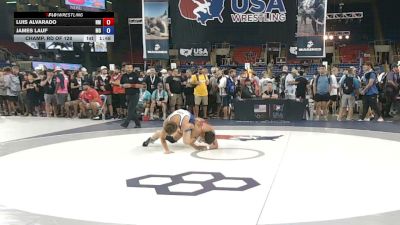 144 lbs Champ. Rd Of 128 - Luis Alvarado, New Mexico vs James Lauf, Missouri