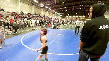 125 lbs Rr Rnd 3 - Juanito Garcia, Saguache Wolfpack vs Kael Buffington, Cortez WC