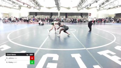 110-I lbs Consolation - Solomon Johns, Fisheye vs Kieran Raley, North Hunterdon