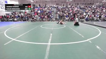 Girls 105 lbs Cons. Semi - Hannah Ramirez, Fremont (Sunnyvale)&nbsp;Girls vs Chloe Hernandez, Mitty&nbsp;Girls