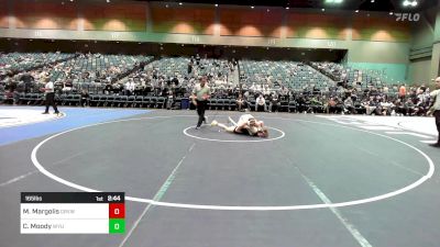165 lbs Semifinal - Marty Margolis, Grand View vs Cole Moody, Wyoming