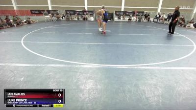 132 lbs 2nd Place Match (8 Team) - Ian Avalos, Idaho vs Luke Prince, Oklahoma Outlaws Red