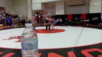 Boys 150 lbs Quarterfinal - Colten Gehrke, Herington vs Breckett Kruse, Manhattan