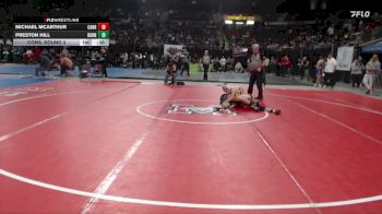 144 lbs Cons. Round 3 - Michael McArthur, Canyon Ridge vs Preston Hill, Burns