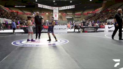 Champ. Round 1 - Carlos Gabriel Hernandez, Manteca Cobras Wrestling Club vs Steven Davenport, Manteca Cobras Wrestling Club