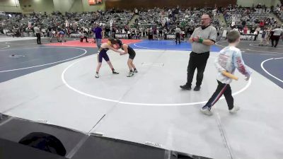 87 lbs 3rd Place - Oliver Thuemler, Willows Wrestling vs Easton Crook, Yuba Sutter Combat