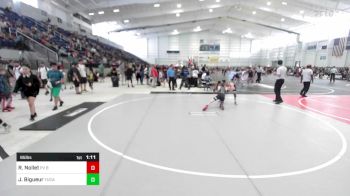 95 lbs Quarterfinal - Riley Nollet, PV Bighorns vs Julian Bigueur, Yucaipa Thunder