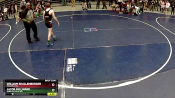 105 lbs Cons. Semi - William Shallenberger, Wasatch WC vs Jacob Millward, Sons Of Atlas WC