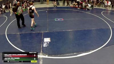 105 lbs Cons. Semi - William Shallenberger, Wasatch WC vs Jacob Millward, Sons Of Atlas WC