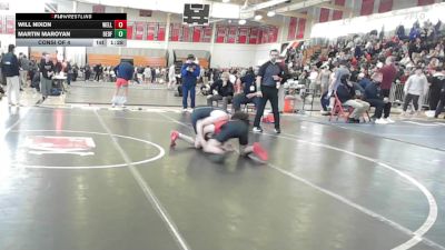 138 lbs Consi Of 4 - Will Nixon, Wellesley vs Martin Maroyan, Bedford/AB