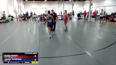 130 lbs Placement Matches (8 Team) - Liam Springer, New York Blue vs Limoni Matakaiongo, Utah