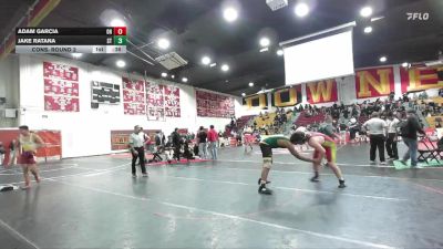 285 lbs Cons. Round 2 - Kevin Bennett, Long Beach Poly vs Bryce Johnson, La Serna