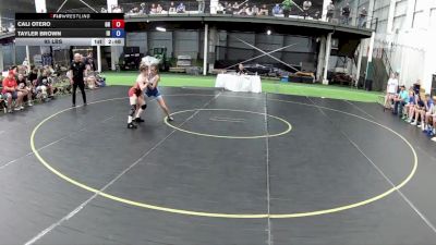 95 lbs Cali Otero, Ohio vs Tayler Brown, Idaho
