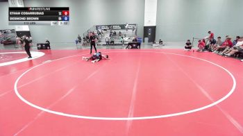 113 lbs Ethan Cobarrubias, Texas vs Desmond Brown, Georgia