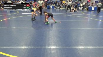 78 lbs Quarterfinal - Julian Lawrence, Steel Valley Renegades vs Dane Bova, Mars