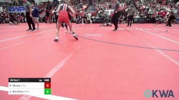 97 lbs Rr Rnd 1 - Rayna Reyes, Sperry Wrestling Club vs Jaycee Wardlow, Gameface Acadamy