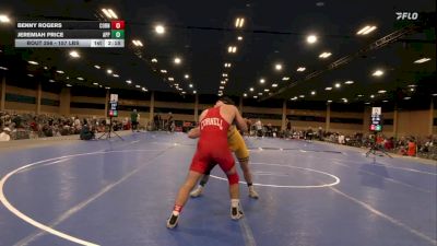 157 lbs C Of 16 #2 - Benny Rogers, Cornell vs Jeremiah Price, Appalachian State