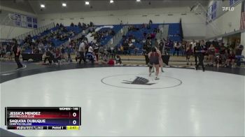 145 lbs Semifinal - Jessica Mendez, Arizona State Club vs Saquoia Dubuque, Cerritos College