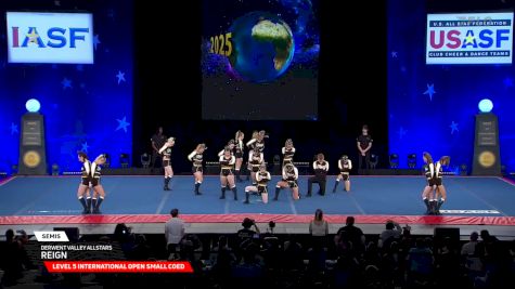 Derwent Valley Allstars - Reign [2025 L5 International Open Small Coed Semis] 2025 The Cheerleading Worlds