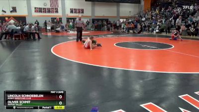 PW-16 lbs Round 3 - Oliver Schmit, Wapsie Valley vs Lincoln Schnoebelen, Husky Wrestling Club