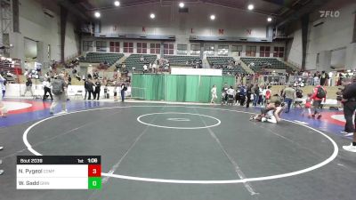 95 lbs Round Of 16 - Nathan Pygeol, Compound Wrestling vs Will Gadd, Grindhouse Wrestling