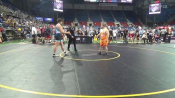 220 lbs Cons 32 #2 - Jack Miller, Illinois vs Gavin Hannah, Pennsylvania