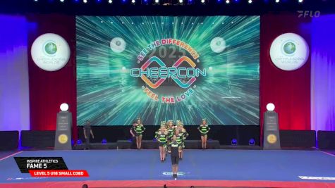 Inspire Athletics - Fame 5 [2025 L5 U18 Small Coed Finals] 2025 The Cheerleading Worlds