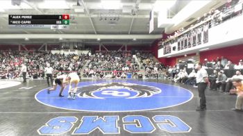 126 lbs 3rd Place Match - Alex Perez, James Logan vs Nico Capri, Ukiah