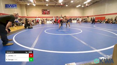 130 lbs Consi Of 4 - Liam Jones, Labette County Wrestling vs Boaz Senge, Team Tulsa Wrestling Club