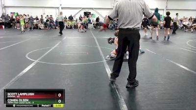 140 lbs Round 2 (4 Team) - Scott Lamplugh, Kraken vs Cohen Olsen, Terps East Coast Elite