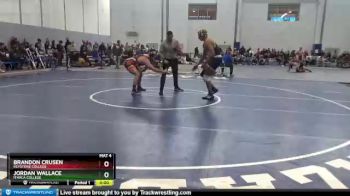 197 lbs Prelim - Brandon Crusen, Keystone College vs Jordan Wallace, Ithaca College