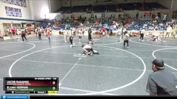 129 lbs Cons. Round 3 - Elijah Herman, Summerville Takedown Club vs Jacob Rasamee, Stratford Knights Youth