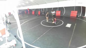 100 lbs Cons. Semi - Laila Navarro, Brawley Wrestling Academy vs Ava Navarro, Brawley Wrestling Academy