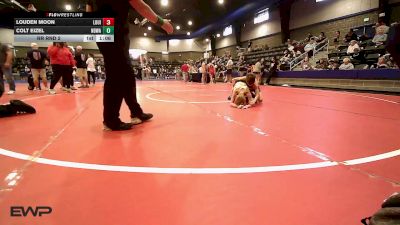 67-70 lbs Rr Rnd 2 - Louden Moon, Louisiana Muggers vs Colt Eizel, North Desoto Wrestling Academy