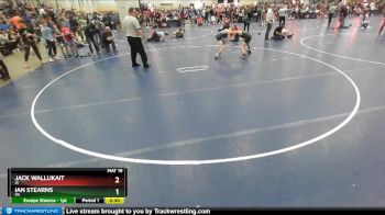 87 lbs Champ. Round 3 - Ian Stearns, PA vs Jack Wallukait, IA