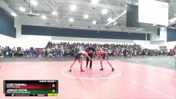 120 lbs Champ. Round 1 - Luke Farwell, Eastvale Elite vs Jordan Bayne, RBWC (Rancho Bernardo)