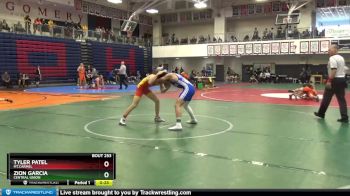 126 lbs Cons. Round 2 - Tyler Patel, Mt.Carmel vs Zion Garcia, Central Union
