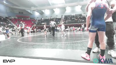 70-73 lbs Consi Of 4 - Teague Troyer, SlyFox Wrestling Academy vs Paden Rumsey, Pawhuska Elks Takedown