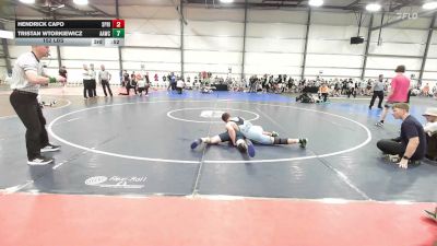 160 lbs Rr Rnd 1 - Wyatt Saldarelli, Sprig Gardner Wrestling Club - HSB vs Noah Curren, All American Wrestling Club - HSB