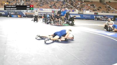 115-D3 Quarterfinal - Edge Bryant, Snowflake High School vs Caleb Kelly, Cactus Shadows High School