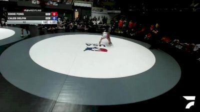 92 lbs Eddie Fong, OCWA - Orange County Wrestling Association vs Caleb Delfin, KCWA - Kern County Wrestling Association