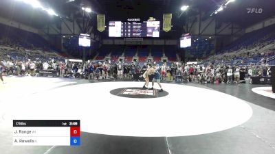 175 lbs Cons 16 #1 - Jacob Range, WI vs Aidan Rowells, IL