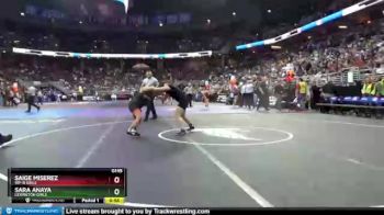 Cons. Round 1 - Sara Anaya, Lexington Girls vs Saige Miserez, WP-B Girls