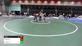 197 lbs Round Of 32 - Gage Braun, Southeastern vs JJ Dixon, Oregon State