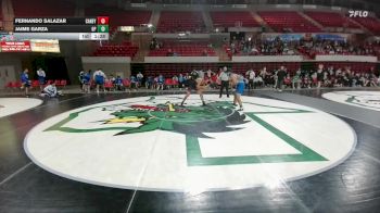 190 lbs Round 3 - Semis (4 Team) - Fernando Salazar, Conroe Caney Creek vs Jaime Garza, Grand Prairie